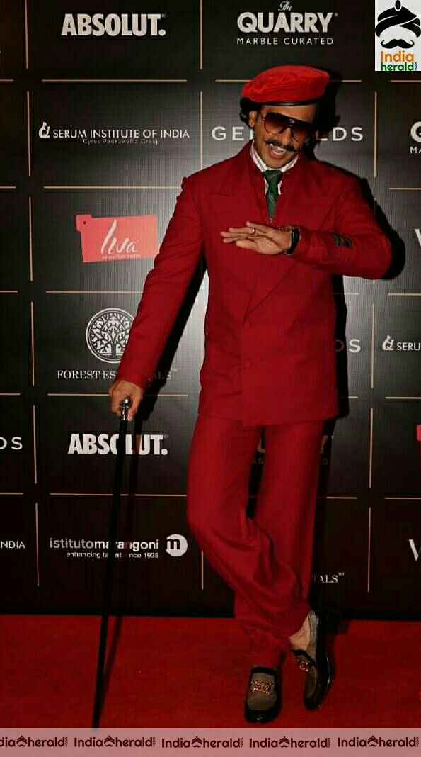 Ranveer Singh At Vogue Women Of The Year Awards 2019