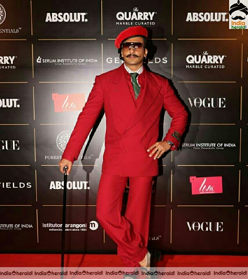 Ranveer Singh At Vogue Women Of The Year Awards 2019