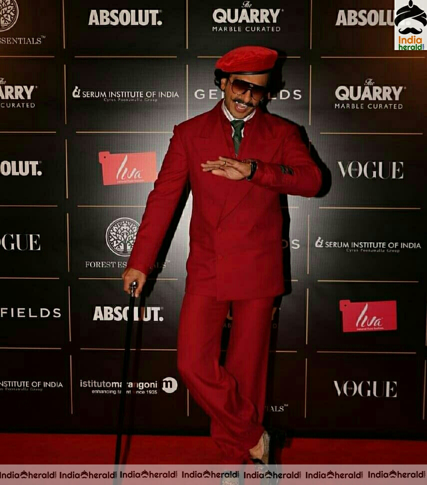 Ranveer Singh At Vogue Women Of The Year Awards 2019