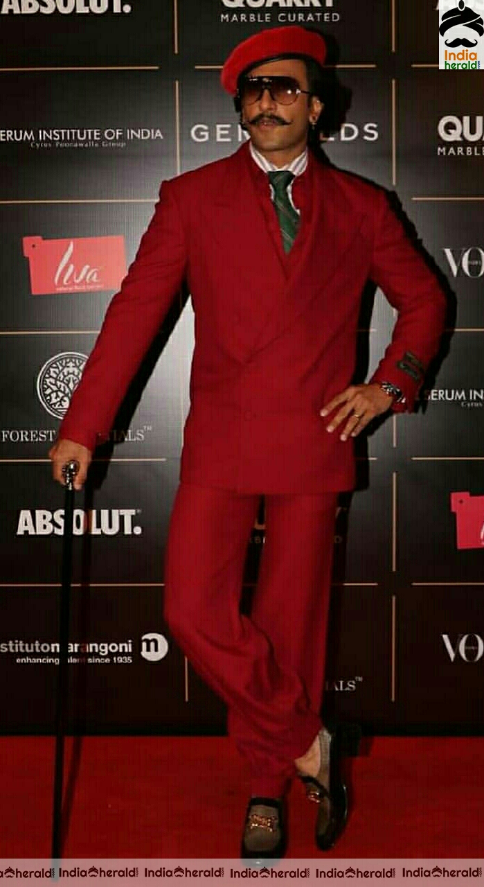 Ranveer Singh At Vogue Women Of The Year Awards 2019
