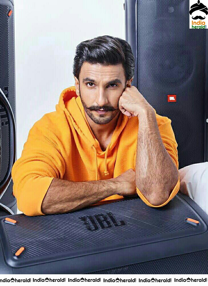 Ranveer Singh Latest Photoshoot Stills For A TV Ad