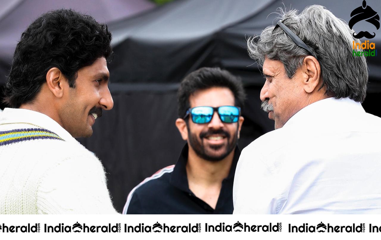 Ranveer Singh meets Kapil Dev