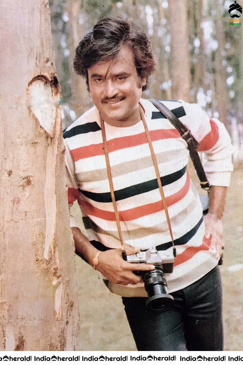 Rare and Unseen Vintage Photos of Super Star Rajinikanth Set 1