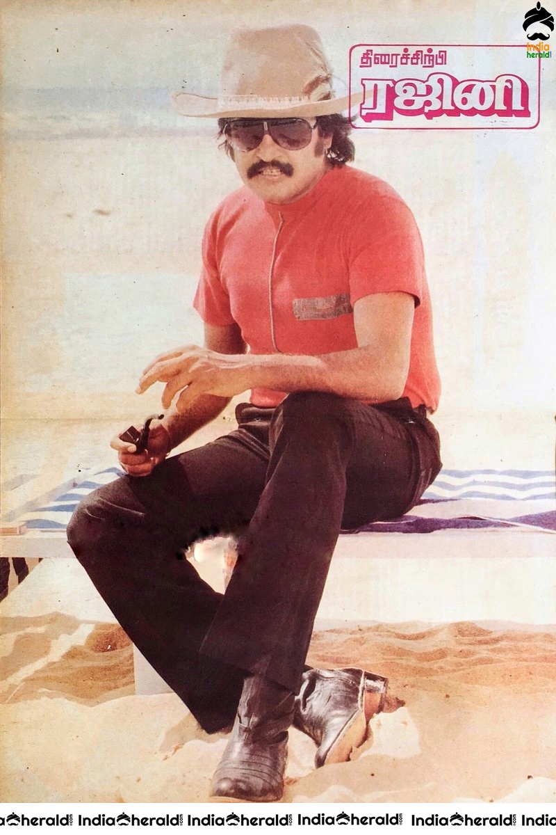 Rare and Unseen Vintage Photos of Super Star Rajinikanth Set 2