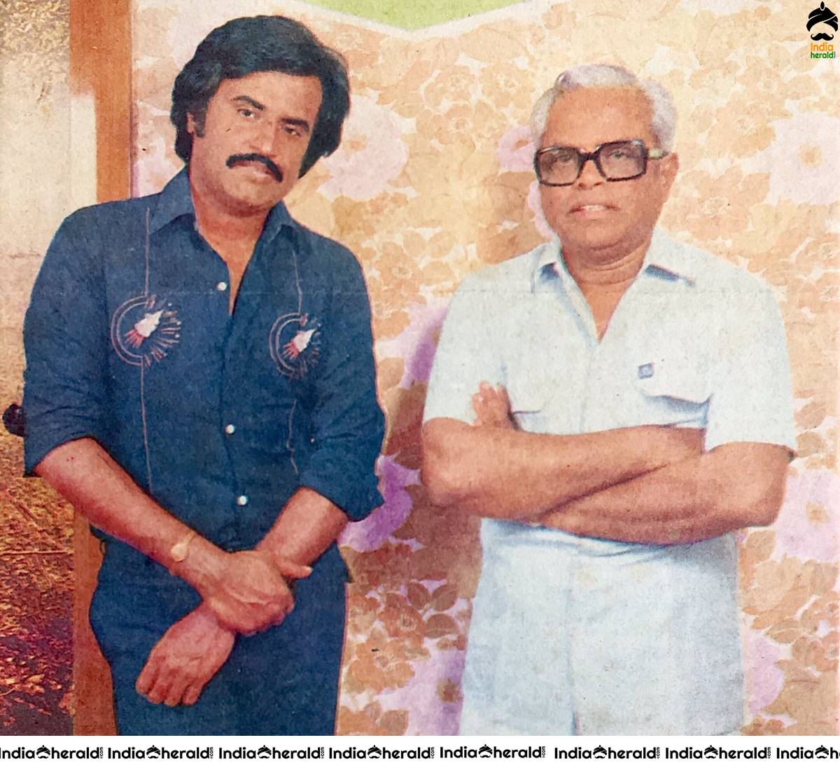 Rare and Unseen Vintage Photos of Super Star Rajinikanth Set 2