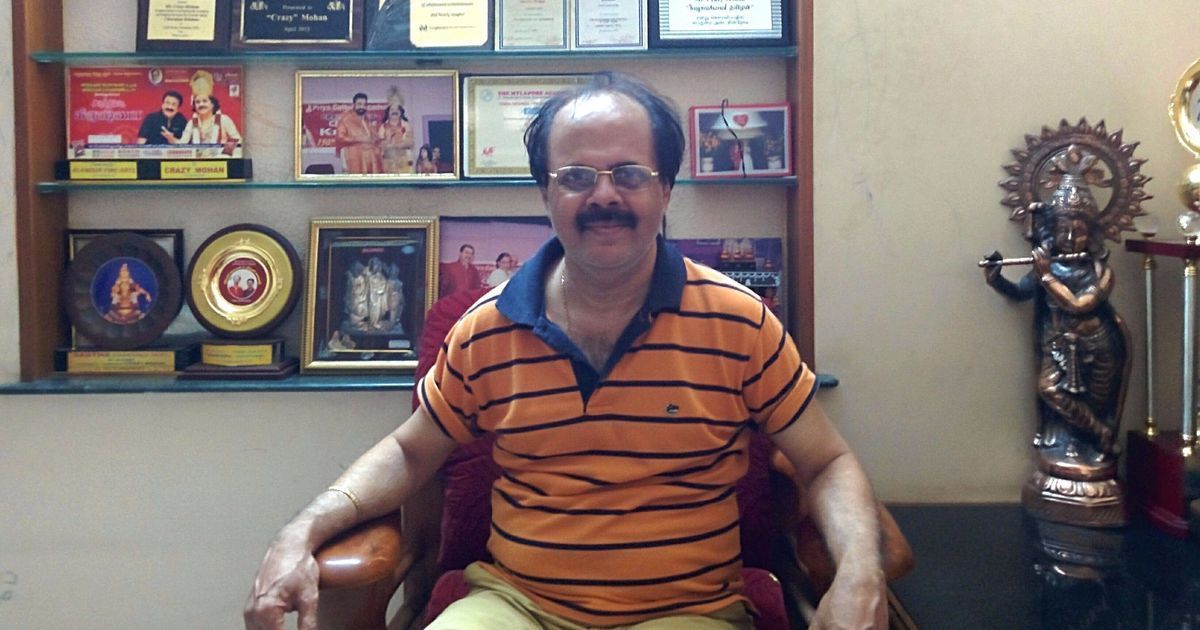 Rare Stills Of Actor Crazy Mohan Who Passed Away Due To Heart Attack