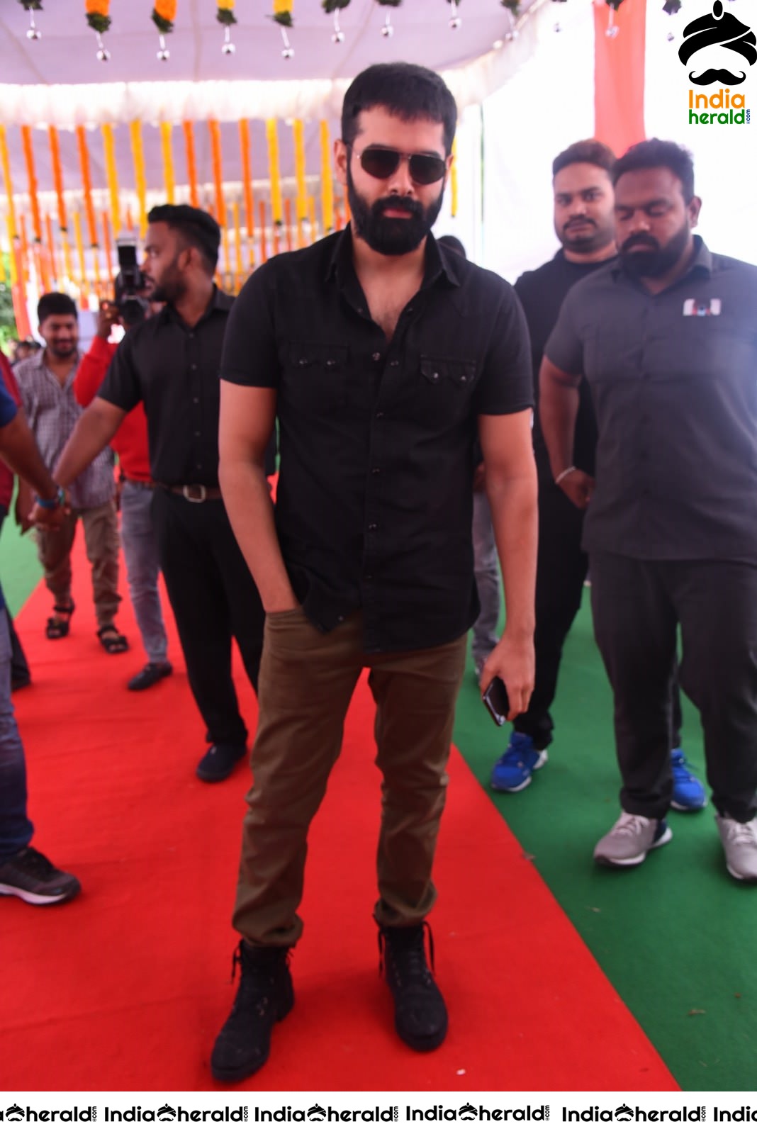 RED CARPET for Ram Pothineni at RED Movie Opening Set 1