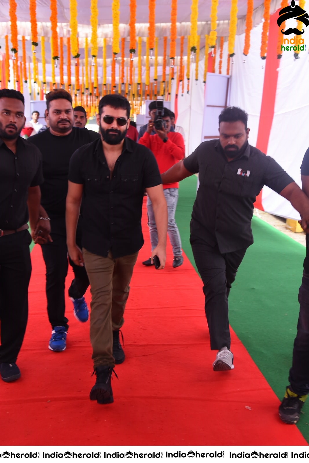 RED CARPET for Ram Pothineni at RED Movie Opening Set 1