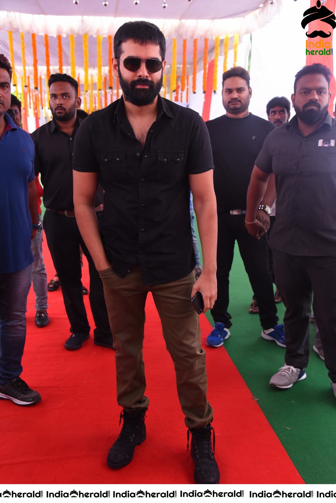 RED CARPET for Ram Pothineni at RED Movie Opening Set 2