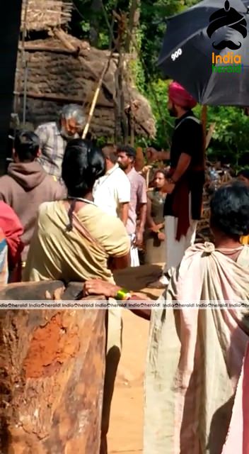 RRR Komarambheem Jr NTR Leaked Photos