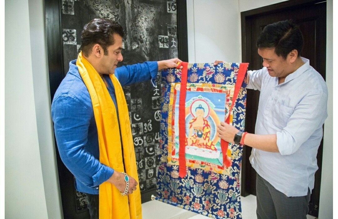 Salman Khan Meets Arunachal CM