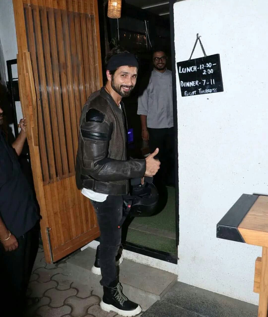 Shahid Kapoor On A Dinner Date