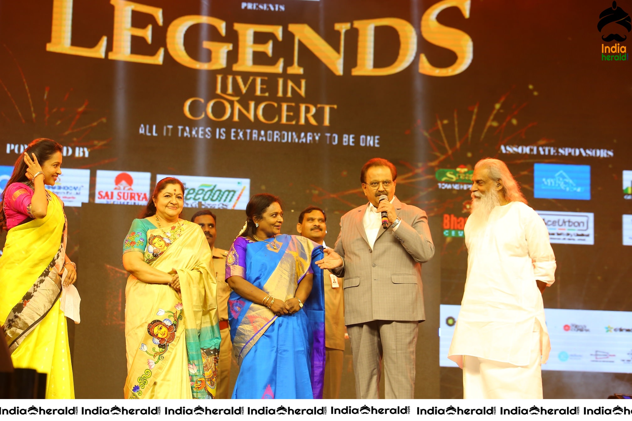 Singer Jesudas with other Legendary Singers at Legends Show Photos