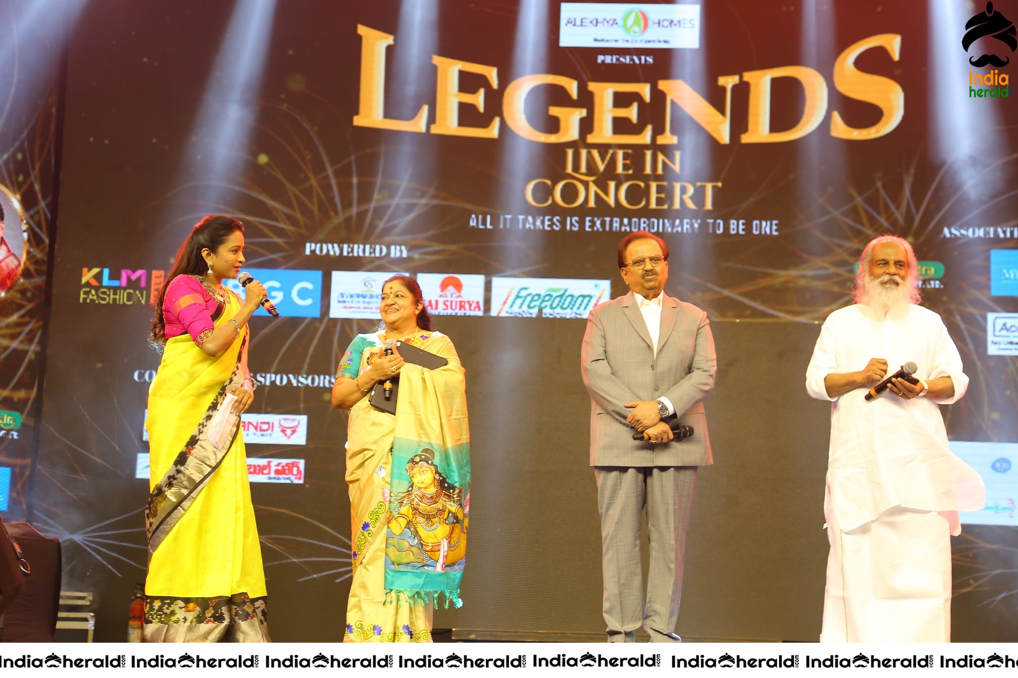 Singer Jesudas with other Legendary Singers at Legends Show Photos