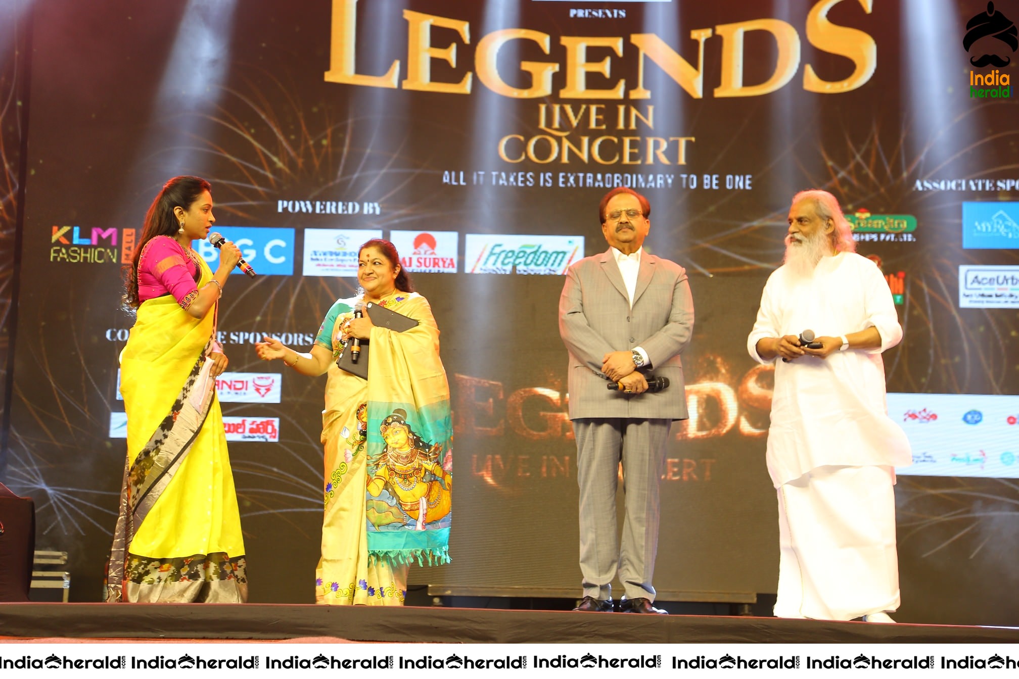 Singer Jesudas with other Legendary Singers at Legends Show Photos