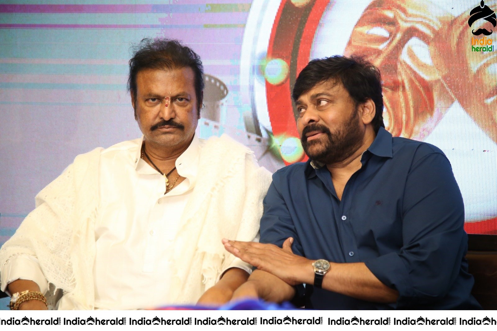 Some Candid Clicks of Actor Chiranjeevi during MAA 2020 launch Set 1