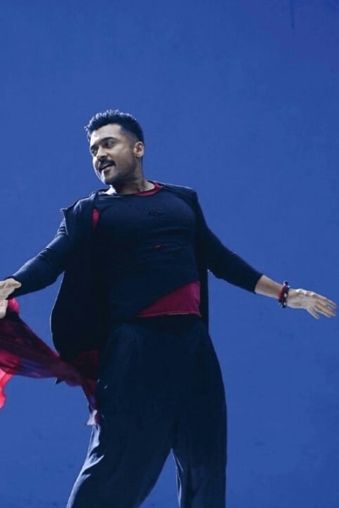 Suriya And Sayyesha From The Shooting Spot Stills Of Kaapaan Movie