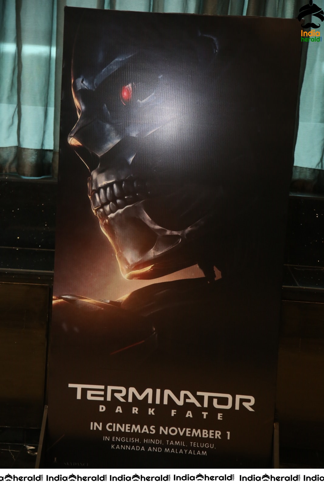 Terminator Dark Fate Telugu Trailer Launch by Vijay Deverakonda Set 1