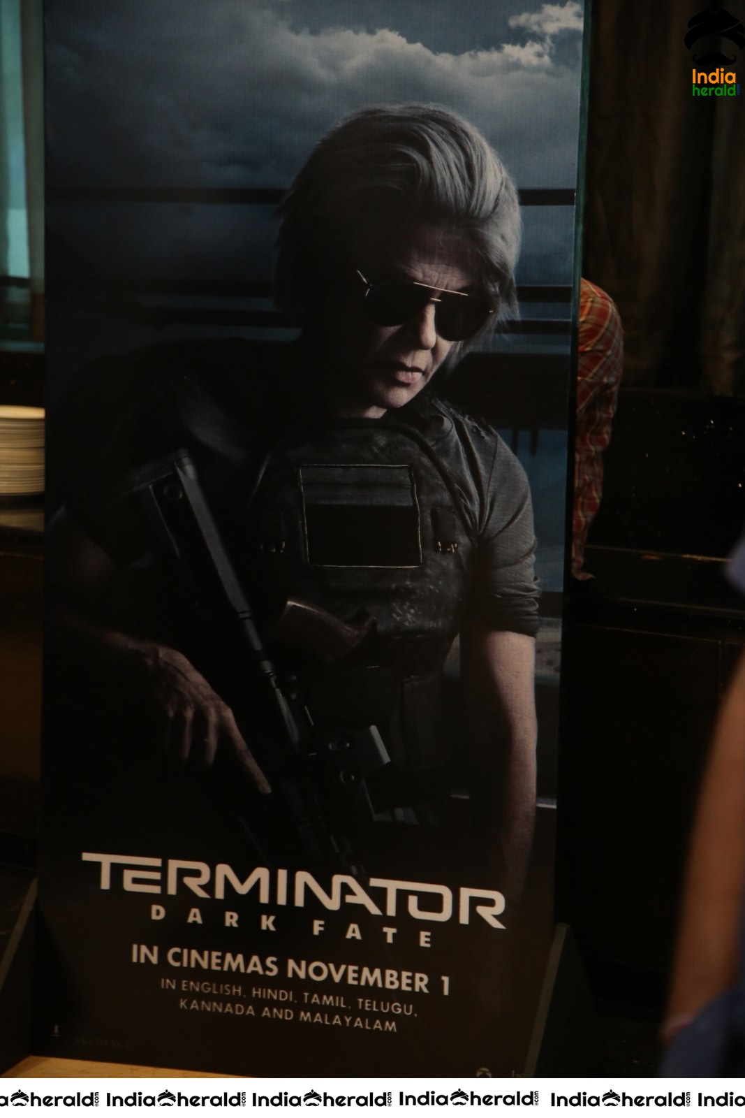 Terminator Dark Fate Telugu Trailer Launch by Vijay Deverakonda Set 1