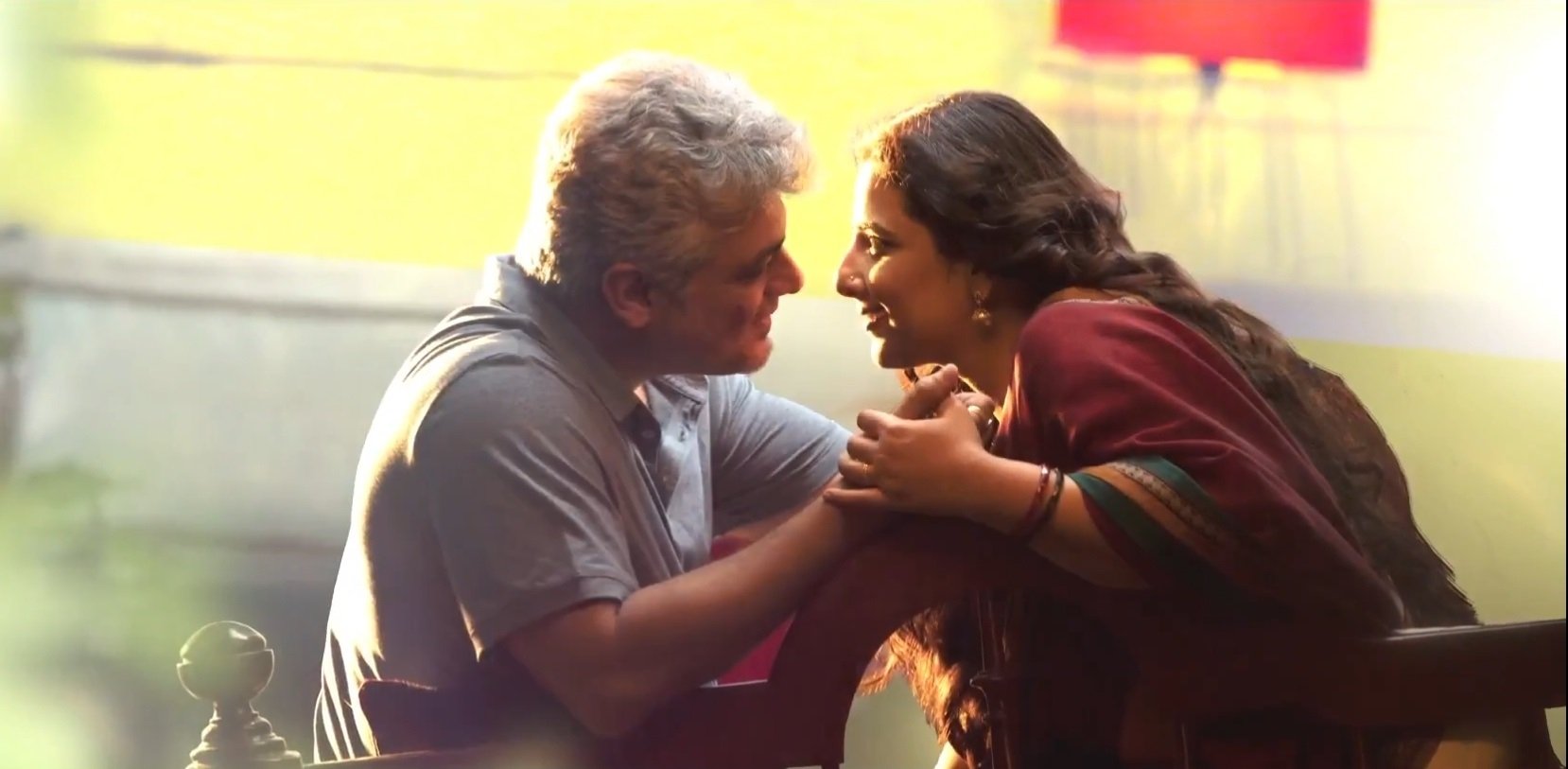 Thala Ajith And Vidya Balan Romantic Stills From Nerkonda Paarvai Set 1