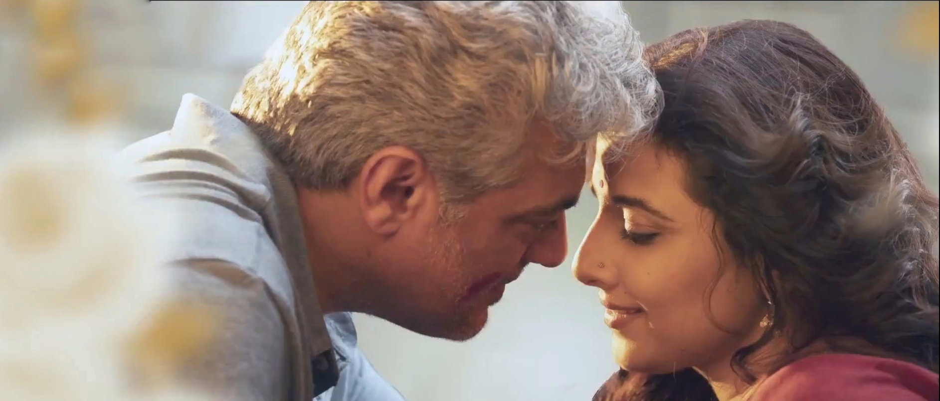 Thala Ajith And Vidya Balan Romantic Stills From Nerkonda Paarvai Set 1