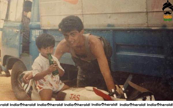 Thala Ajith Family Rare and Unseen Photos Set 4