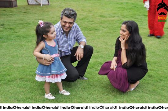 Thala Ajith Family Rare and Unseen Photos Set 5