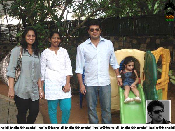 Thala Ajith Family Rare and Unseen Photos Set 6