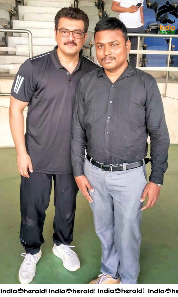 Thala Ajith Latest Photos in Black Hair