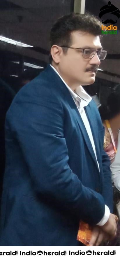 Thala Ajith Latest Photos in Black Hair