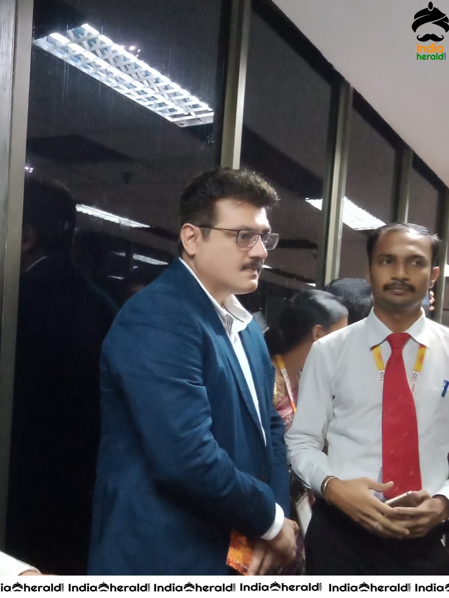 Thala Ajith Latest Photos in Black Hair