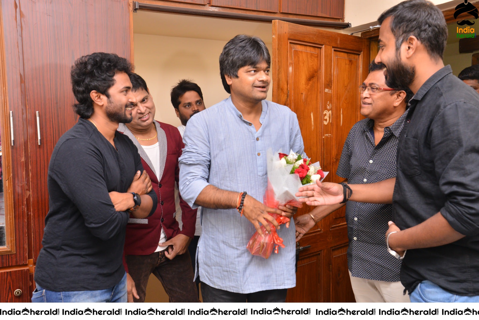 Thank you Song Launched from Krishna Rao Supermarket Movie By Director Harish Shankar Set 1