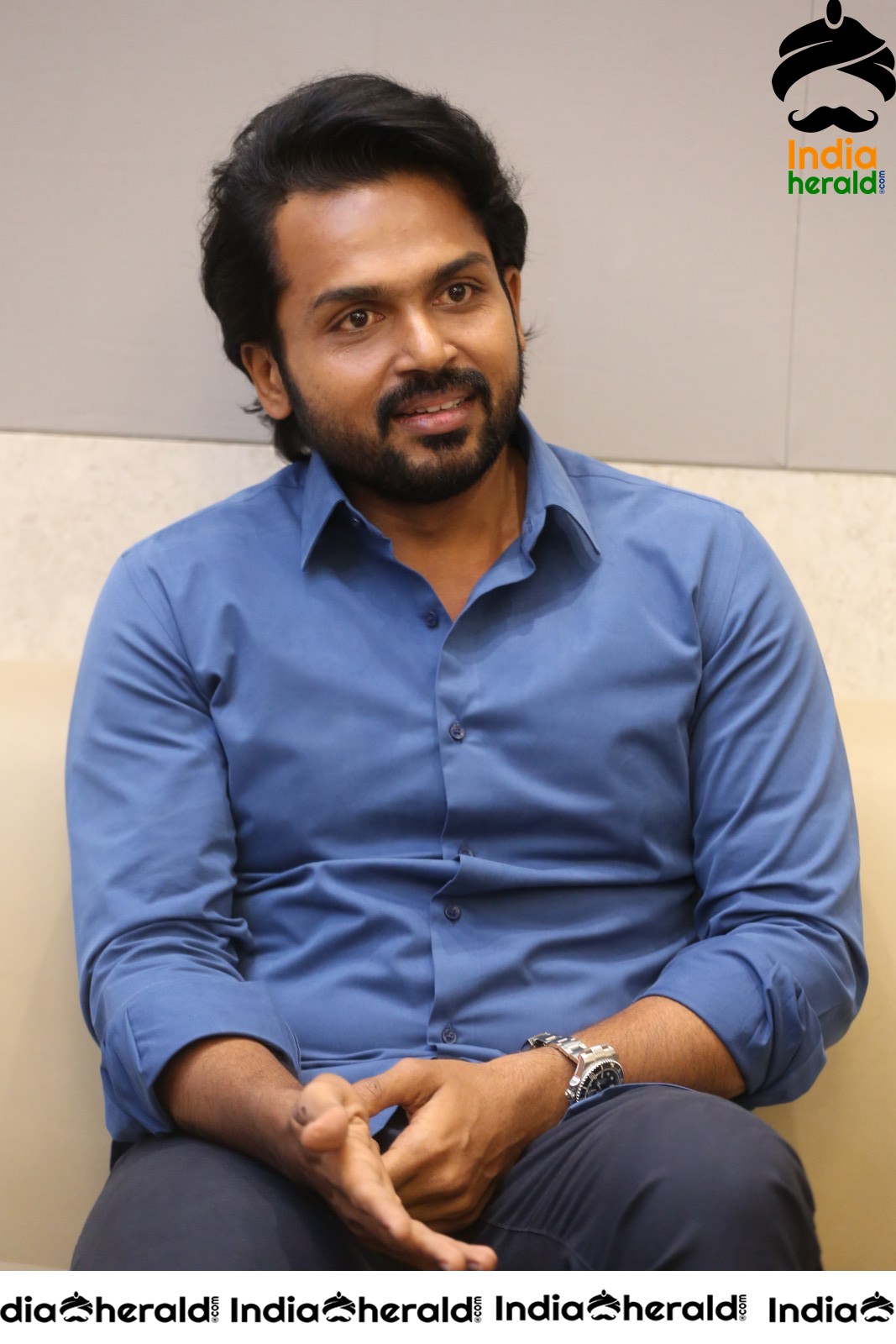 Various Expressions of Actor Karthi Set 2