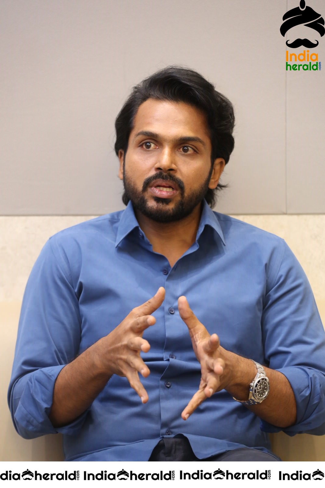 Various Expressions of Actor Karthi Set 2