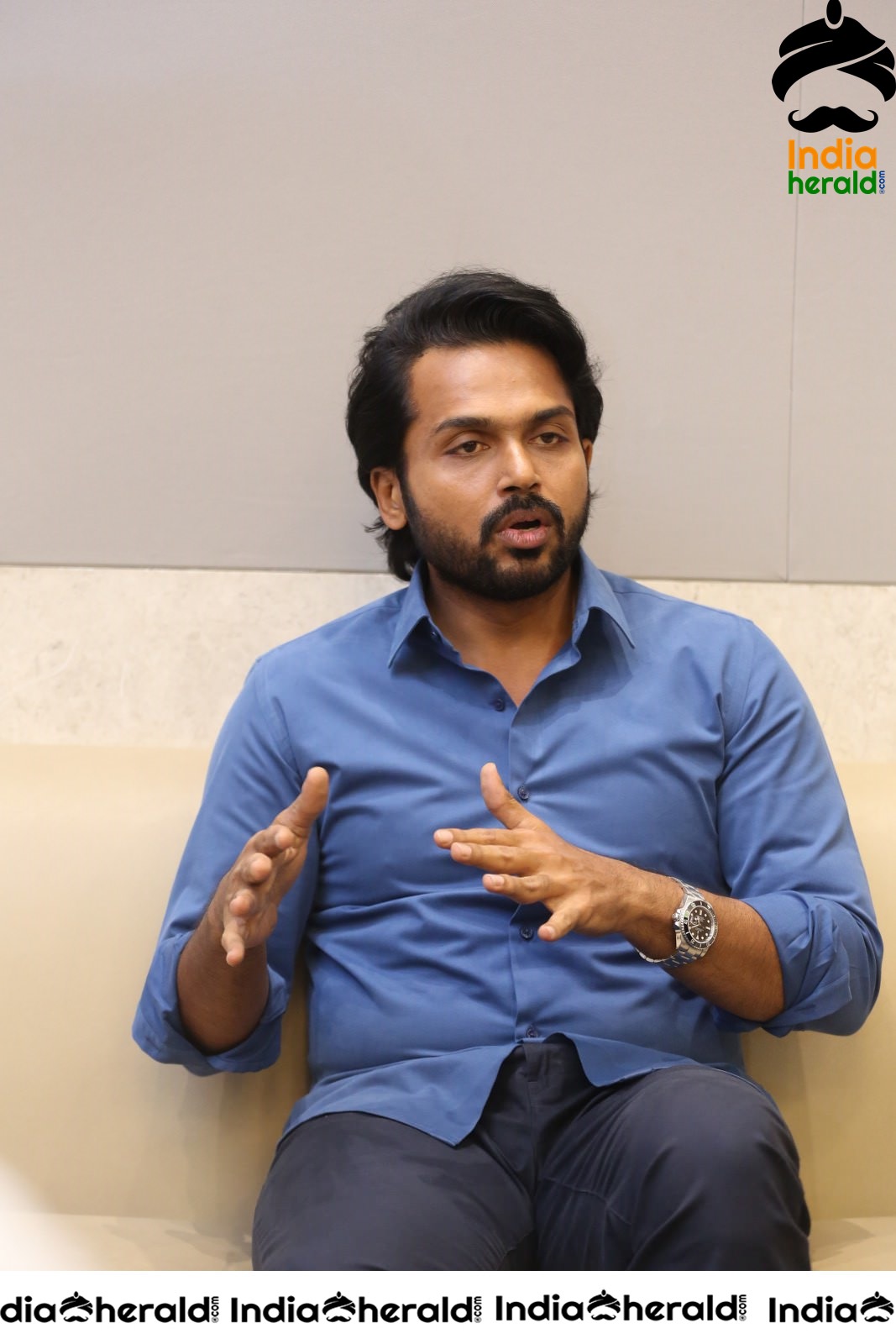 Various Expressions of Actor Karthi Set 2