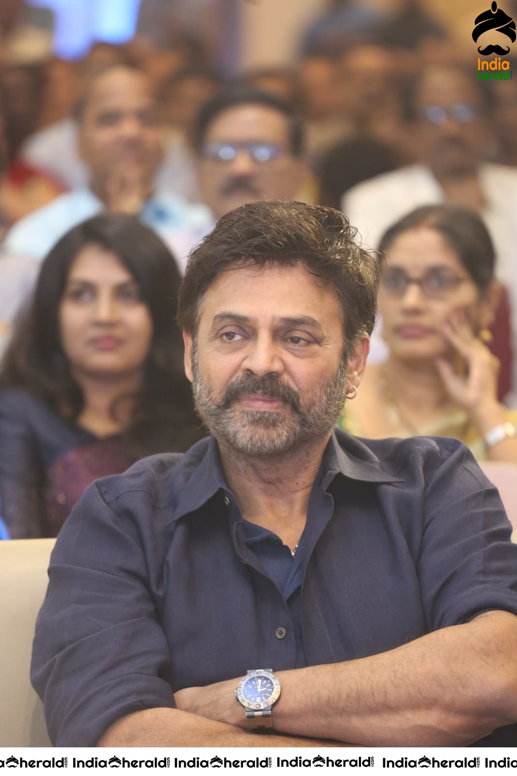 Various Expressions of Actor Victory Venkatesh at the Mismatch event