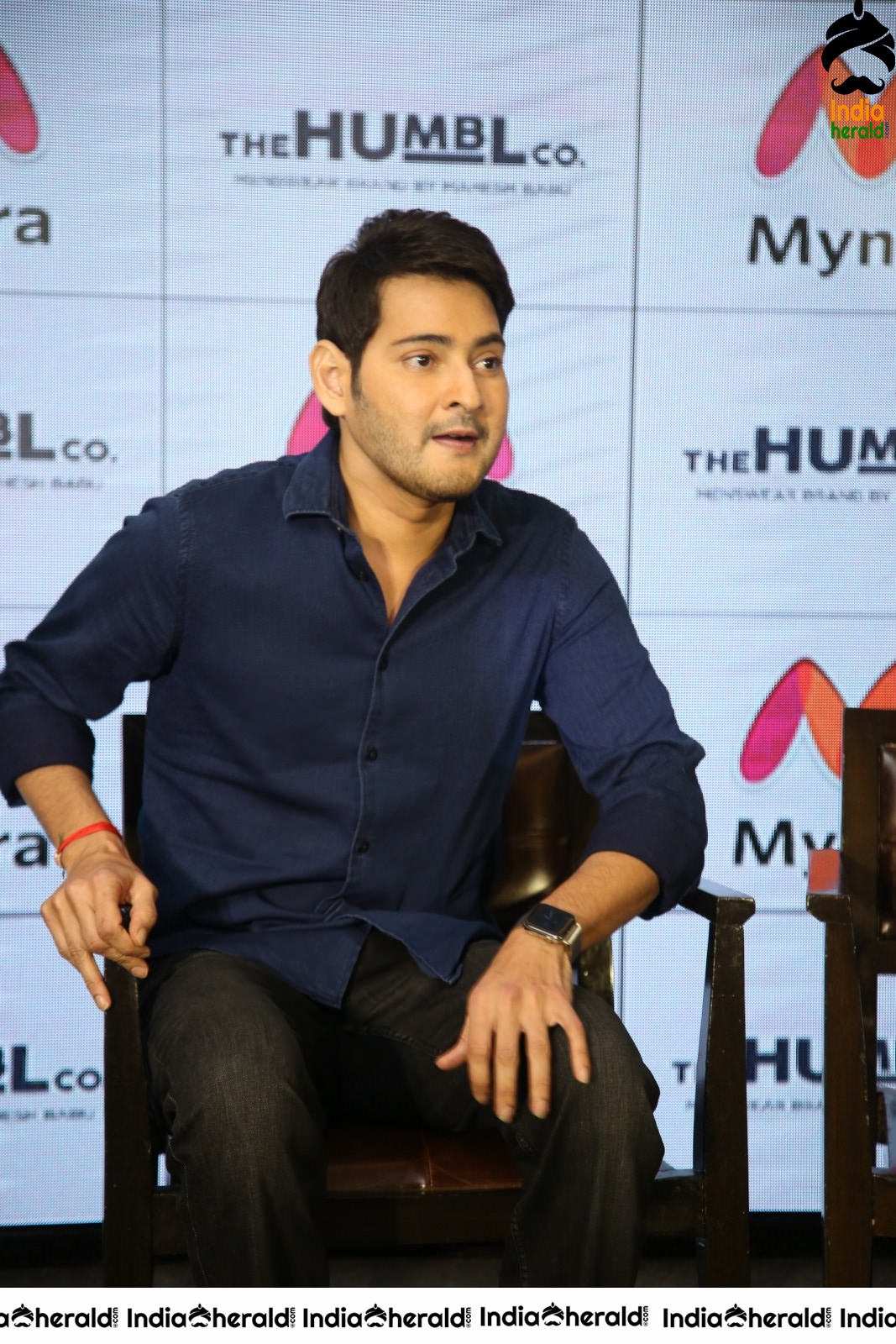 Various Looks of Mahesh Babu during the launch of his Apparell Brand Set 1