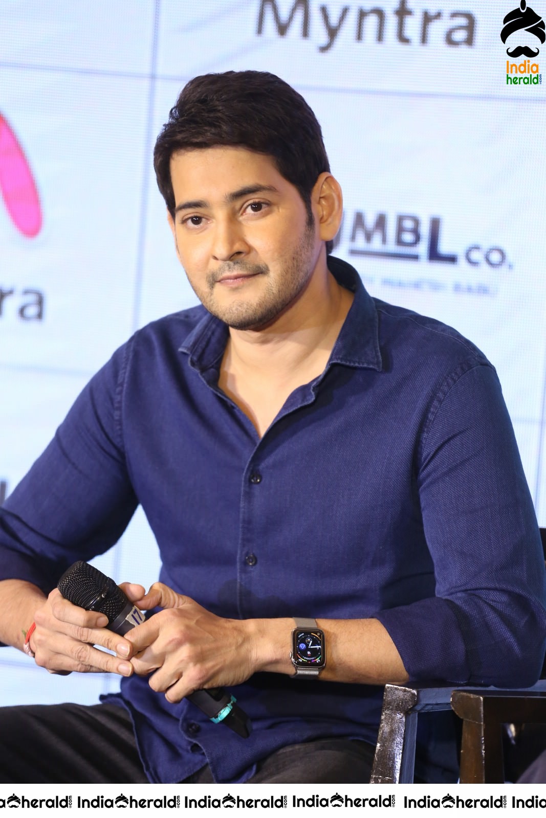 Various Looks of Mahesh Babu during the launch of his Apparell Brand Set 1