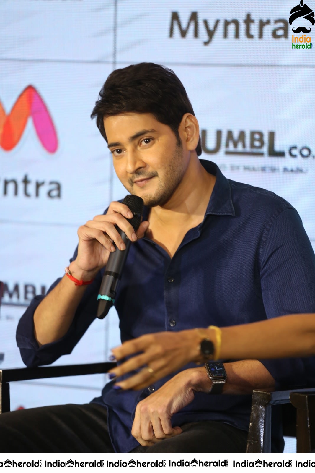 Various Looks of Mahesh Babu during the launch of his Apparell Brand Set 1