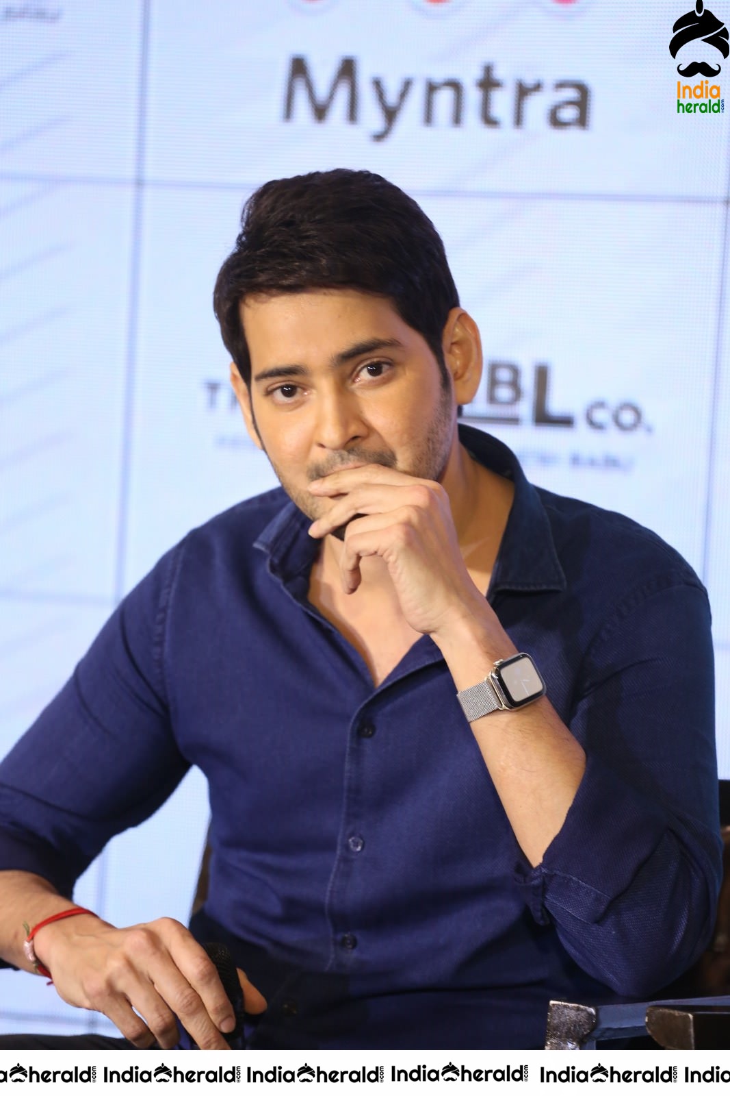 Various Looks of Mahesh Babu during the launch of his Apparell Brand Set 1