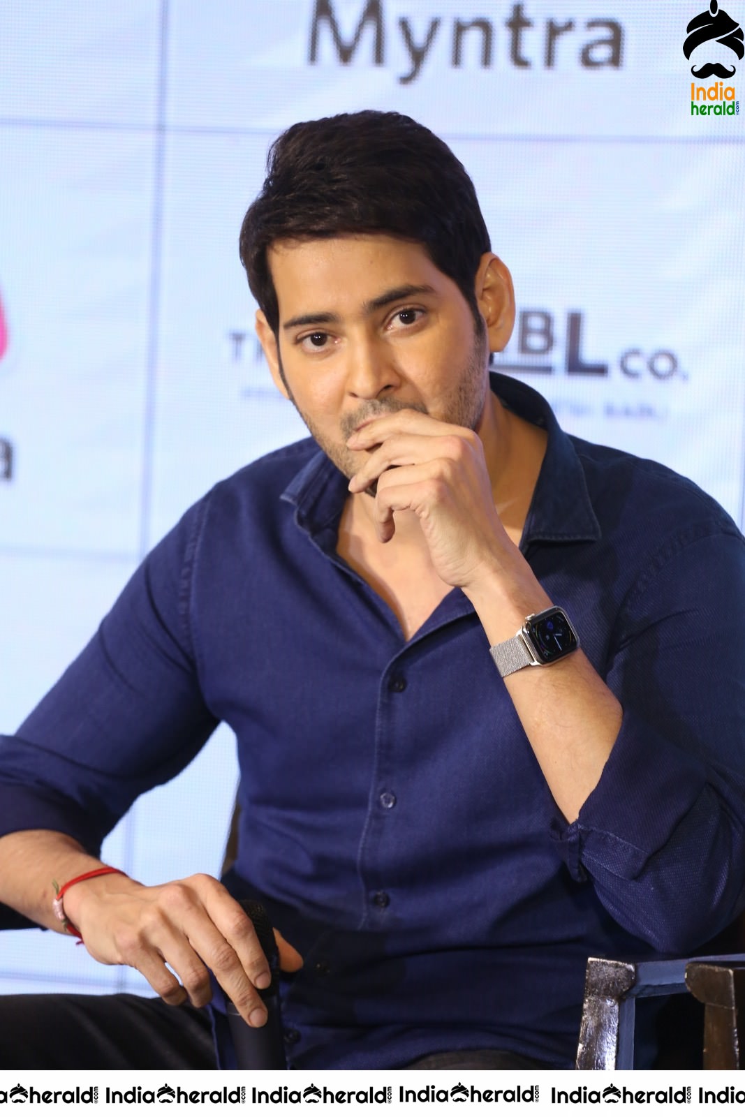 Various Looks of Mahesh Babu during the launch of his Apparell Brand Set 1