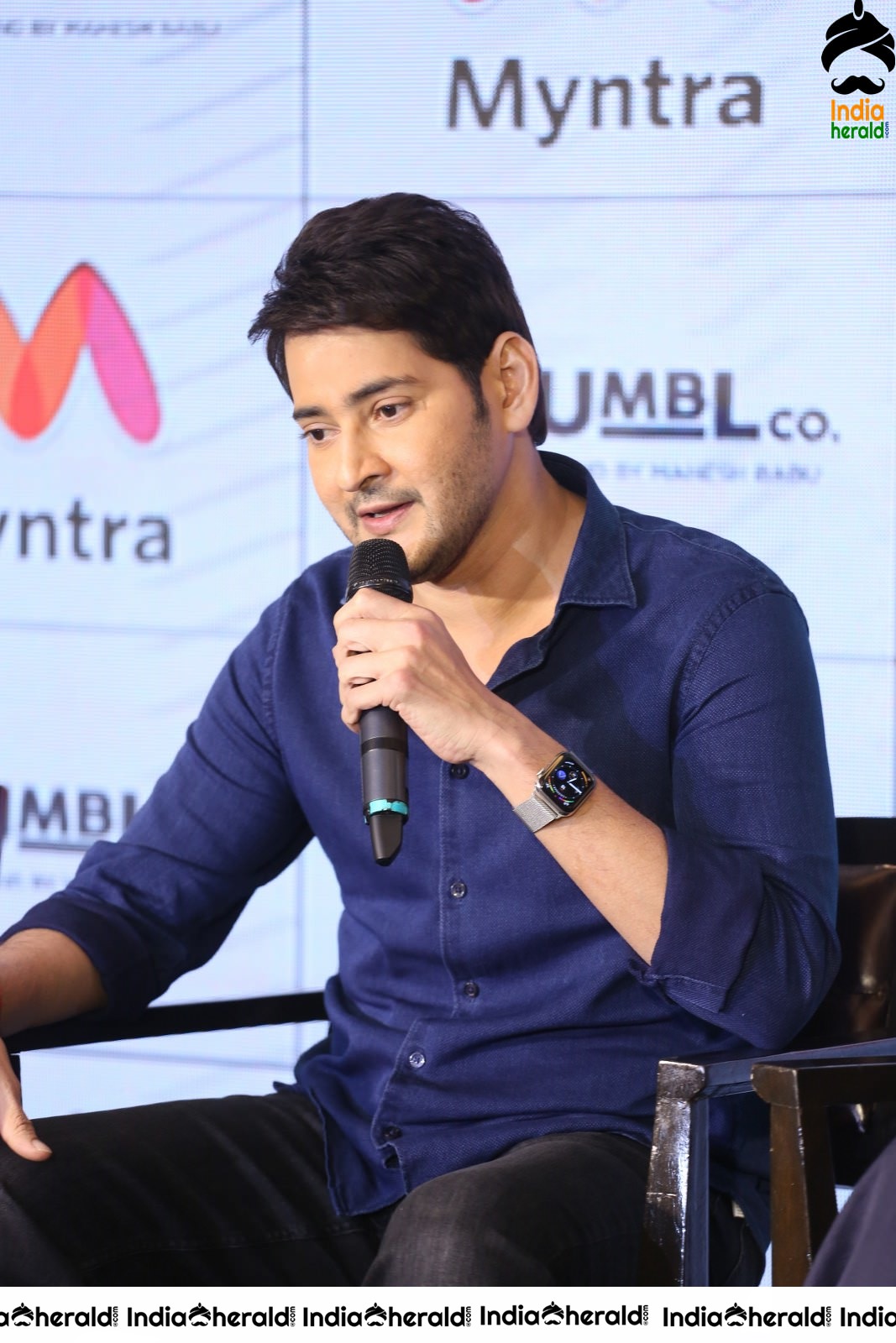 Various Looks of Mahesh Babu during the launch of his Apparell Brand Set 1