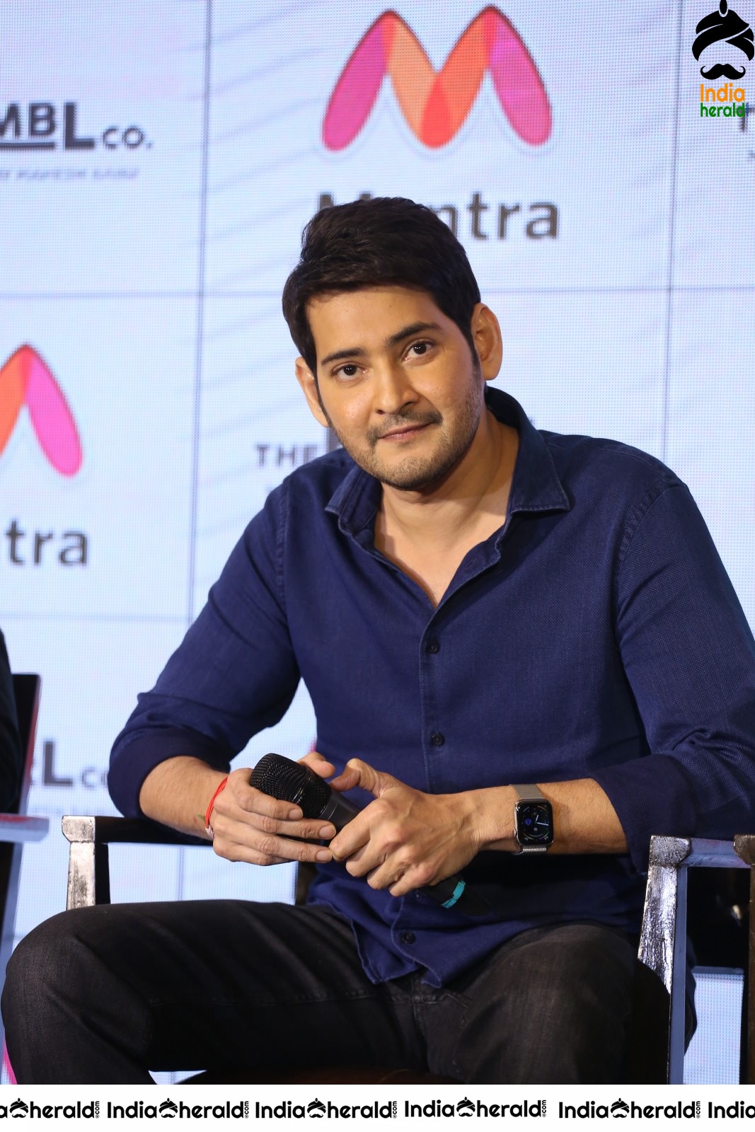 Various Looks of Mahesh Babu during the launch of his Apparell Brand Set 2