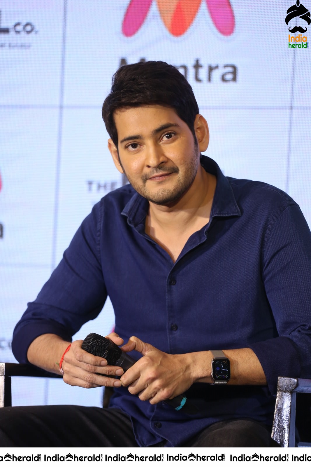 Various Looks of Mahesh Babu during the launch of his Apparell Brand Set 2