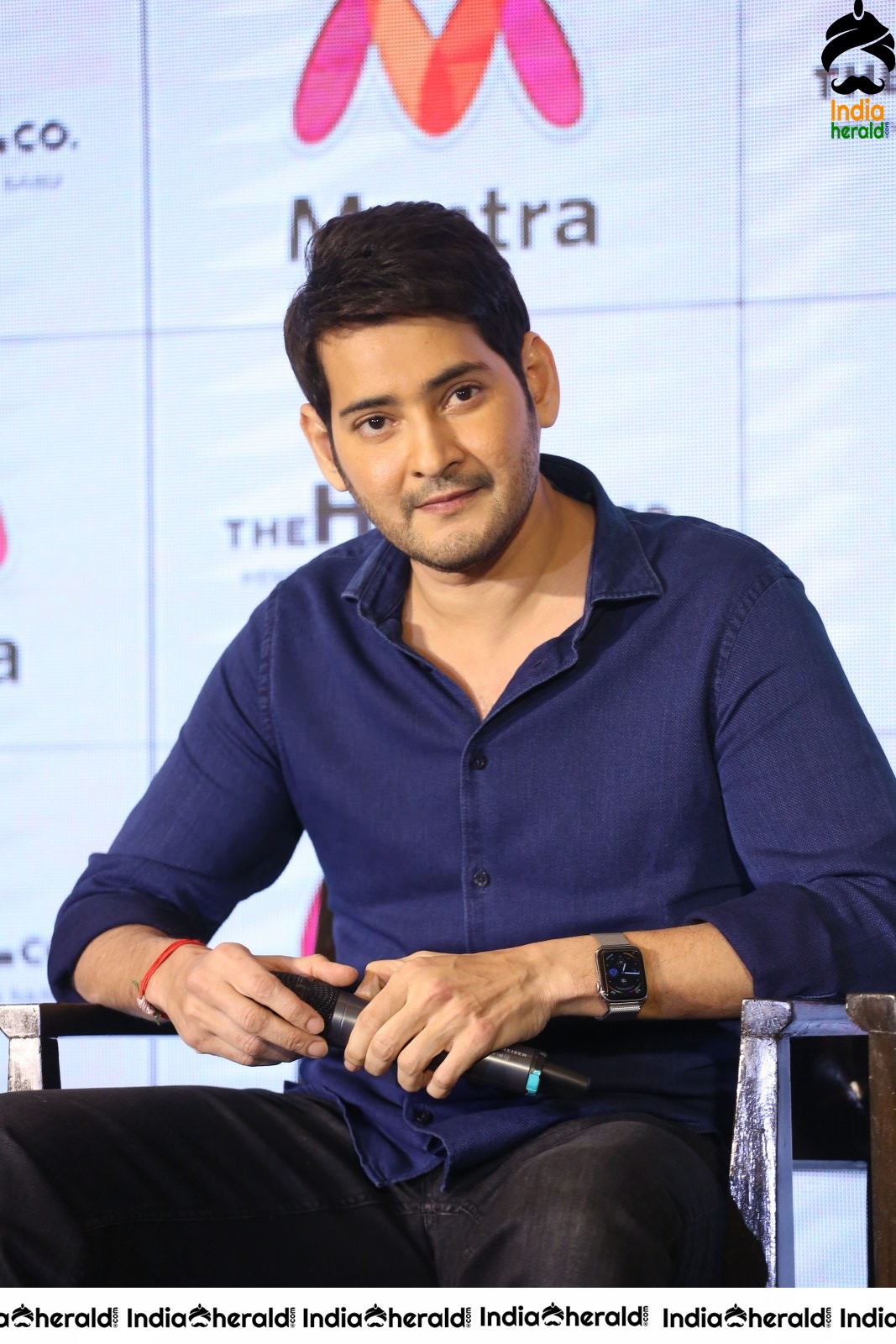 Various Looks of Mahesh Babu during the launch of his Apparell Brand Set 2