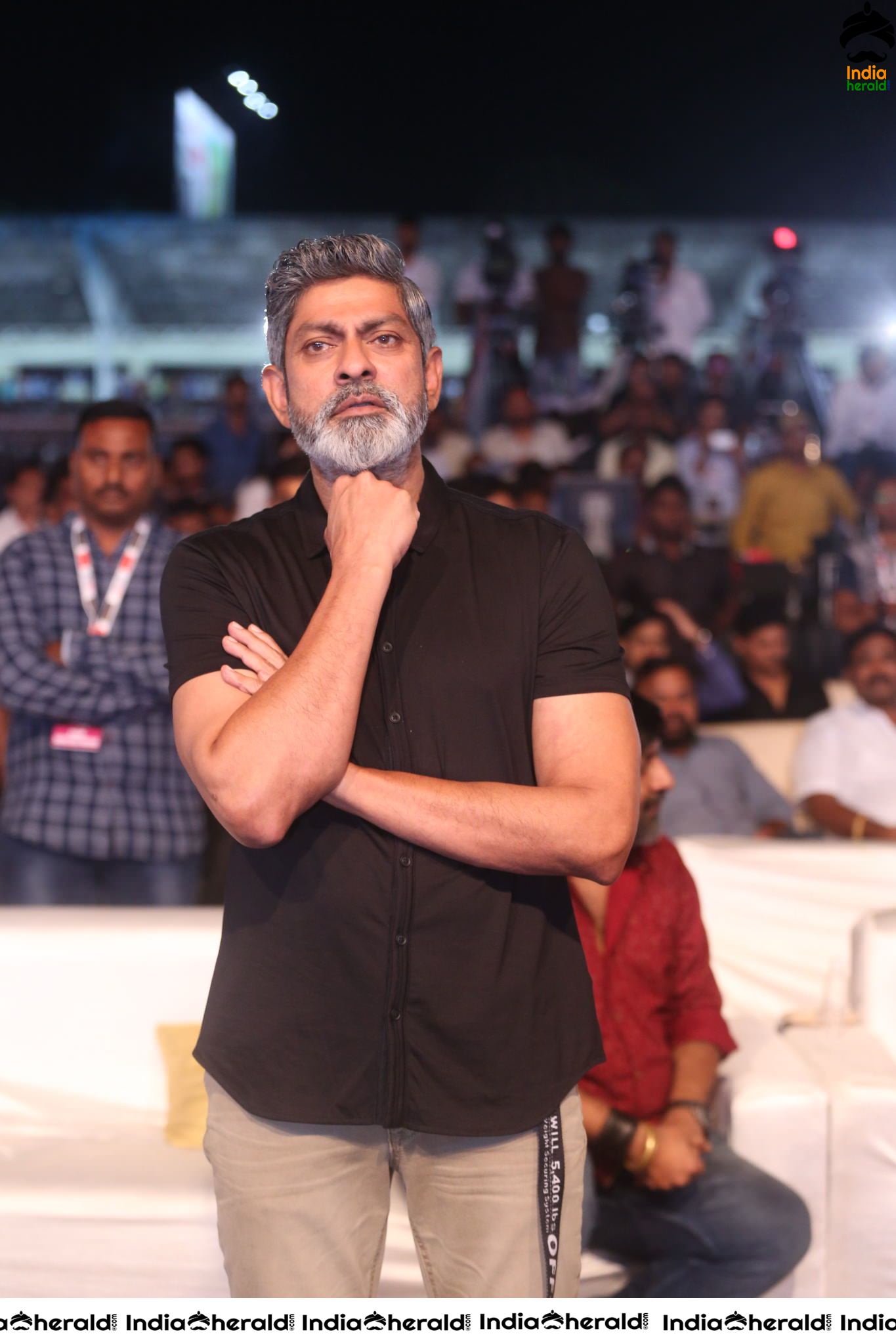 Various Moods of Actor Jagapathi Babu during a function Set 1