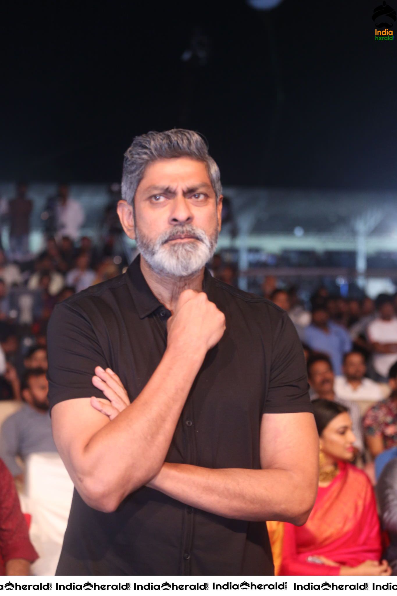 Various Moods of Actor Jagapathi Babu during a function Set 1