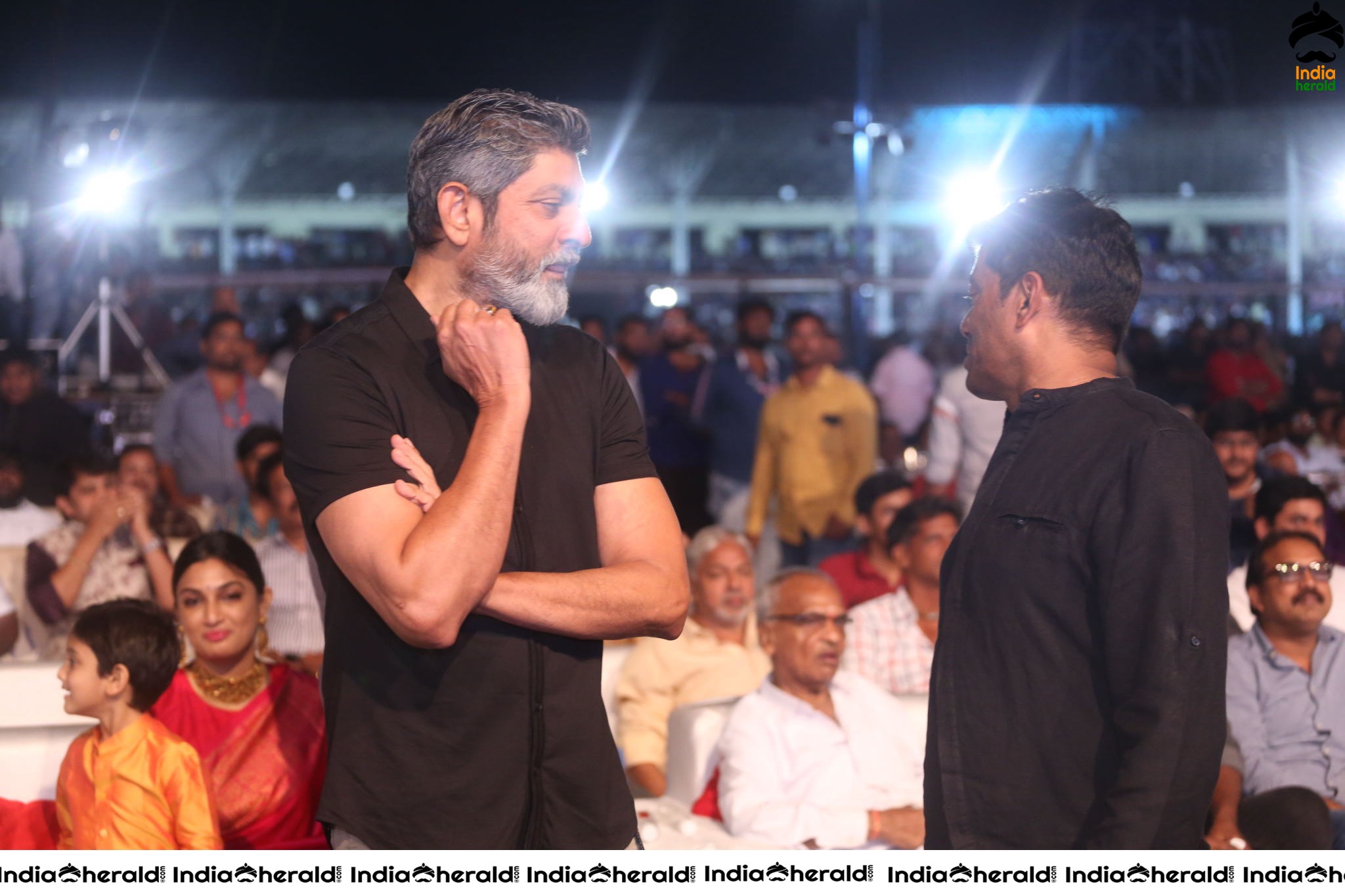 Various Moods of Actor Jagapathi Babu during a function Set 1