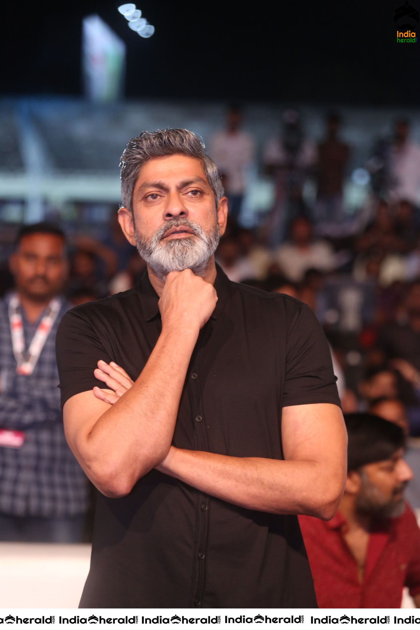 Various Moods of Actor Jagapathi Babu during a function Set 2
