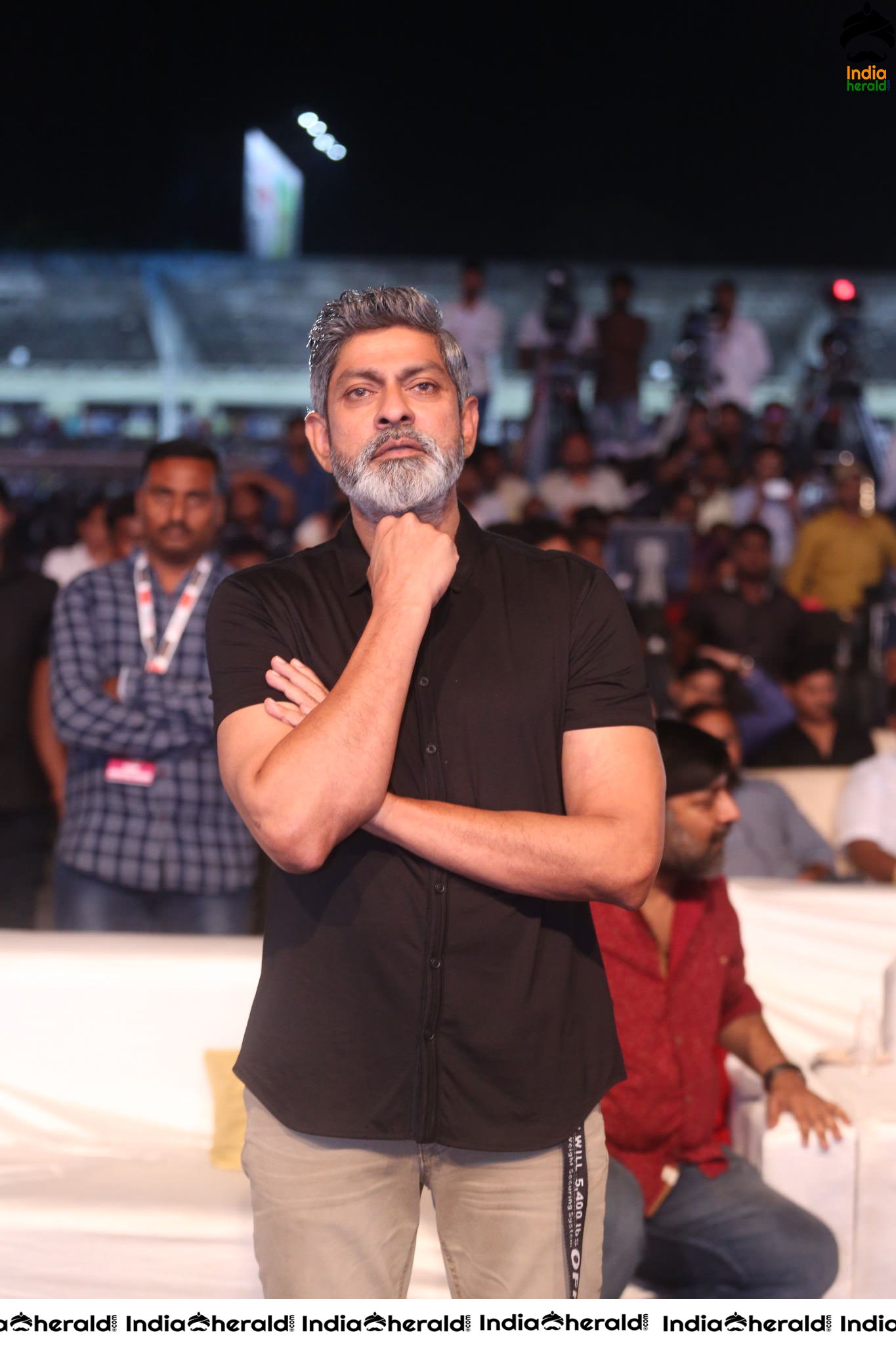 Various Moods of Actor Jagapathi Babu during a function Set 2
